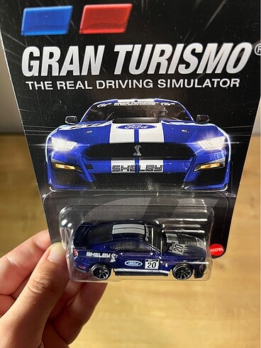 diğer Beden lacivert Renk Hot Wheels Gran Turismo 20 Ford Mustang Shelby Gt500
