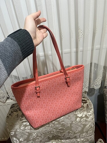 Beden pierre cardin pembe çanta
