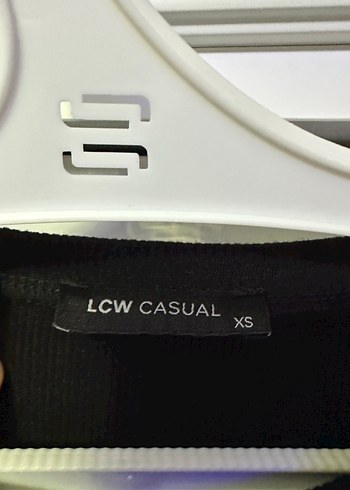 LC Waikiki Siyah Kısa Kollu midi Kadın Elbise