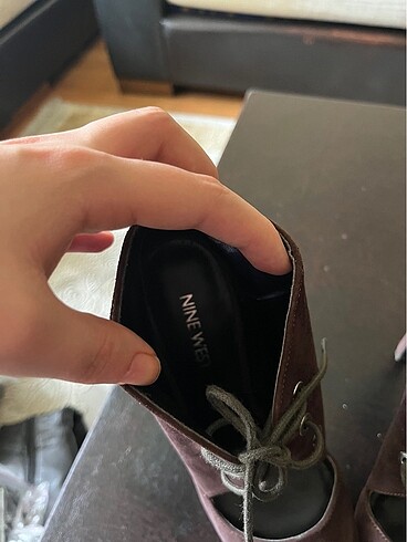 36 Beden kahverengi Renk Nine west bot