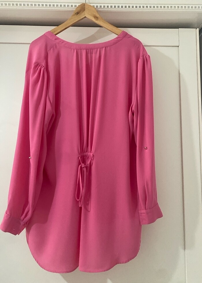 Şifon gömlek - Görsel 4