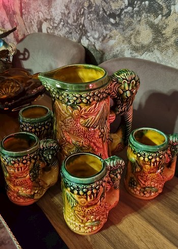 Porselen ayran seti
