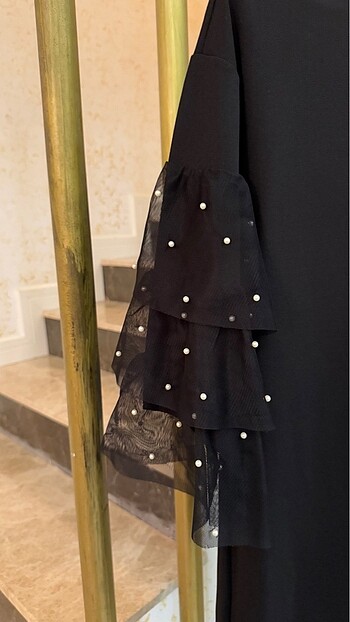 İncili Siyah Elbise - Görsel 3