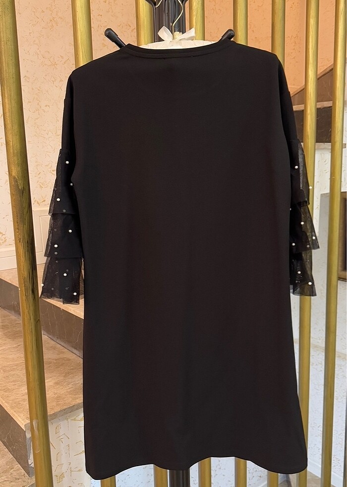 İncili Siyah Elbise - Görsel 5