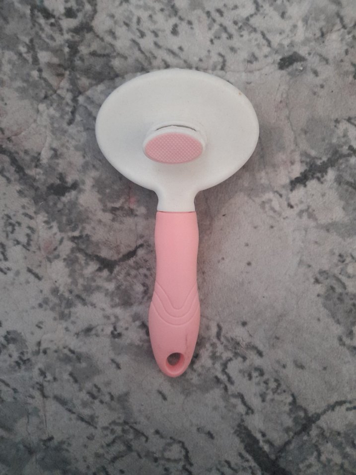Pembe Kedi Tüy Fırçası - Görsel 2