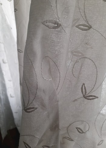 Beyaz Bohem Tarzı Tül Perde - Görsel 8