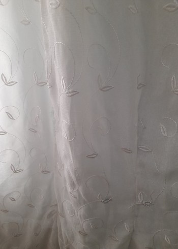 Beyaz Bohem Tarzı Tül Perde - Görsel 9