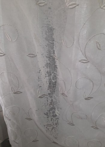 Beyaz Bohem Tarzı Tül Perde - Görsel 5