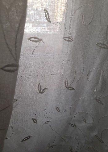 Beyaz Bohem Tarzı Tül Perde - Görsel 6