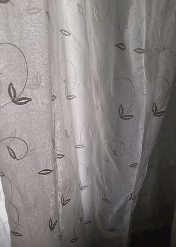 Beyaz Bohem Tarzı Tül Perde - Görsel 10