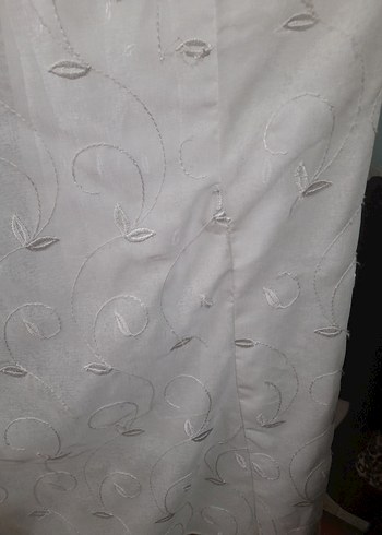 Beyaz Bohem Tarzı Tül Perde - Görsel 7