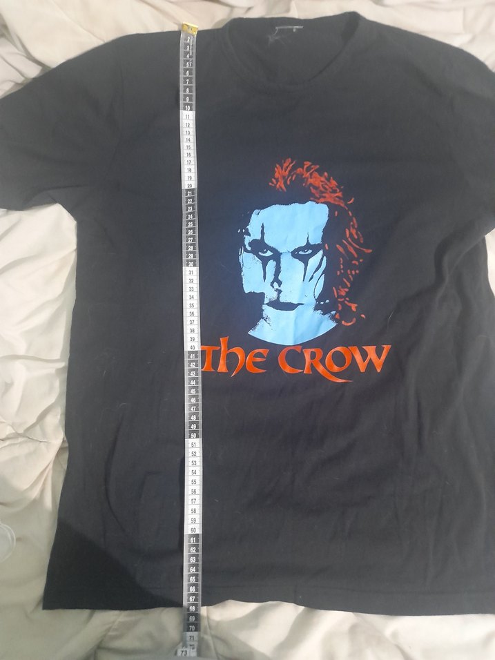 the crow vintage t-shirt - Görsel 3
