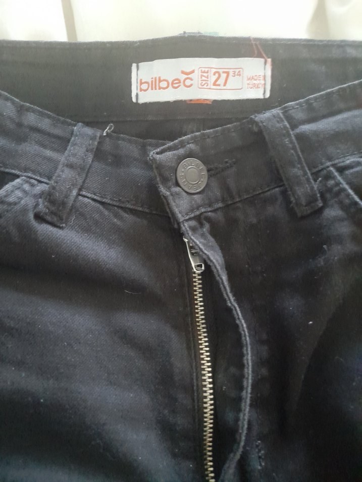 carpe siyah kargo pantolon - Görsel 3