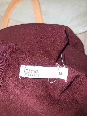 Abiye Bordo Elbise - Görsel 5