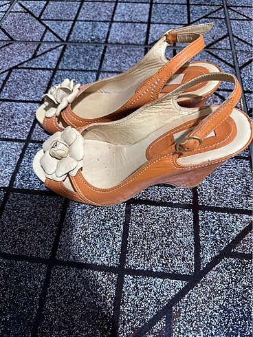 Elle Topuklu Sandalet - Görsel 2