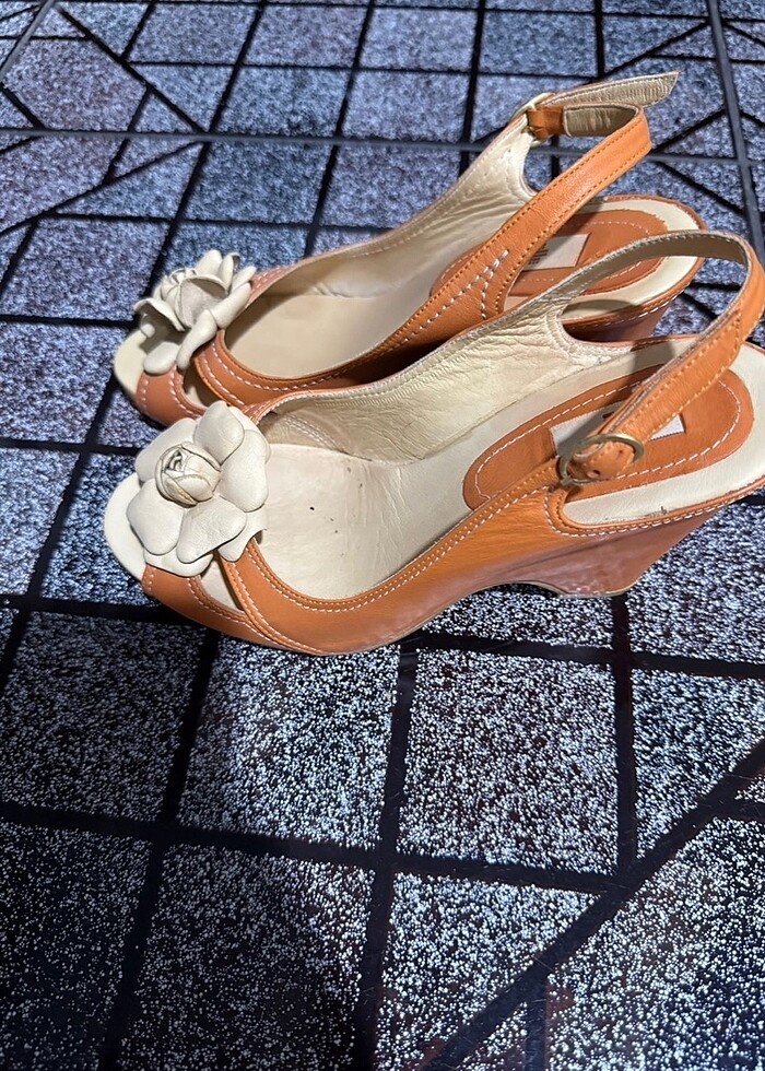 Elle Topuklu Sandalet - Görsel 2