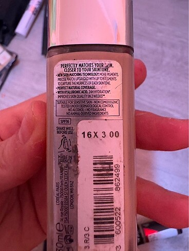 Beden Loreal föndoten ve kapatıcı