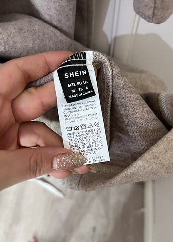 m Beden ten rengi Renk Oversize trençkot shein marka