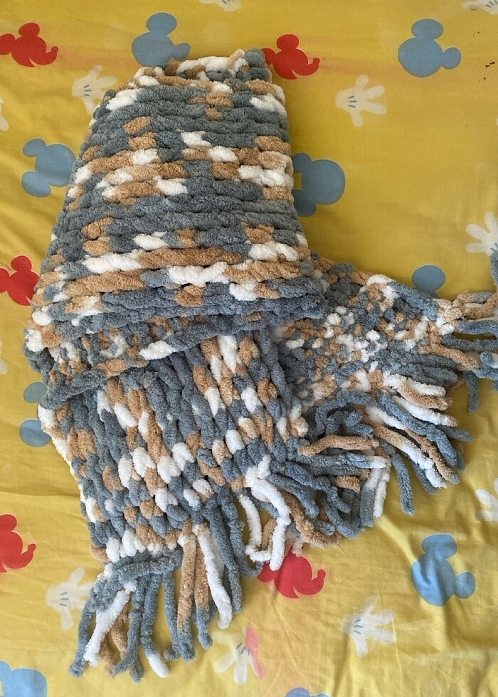 El örgüsü atkı - Görsel 2