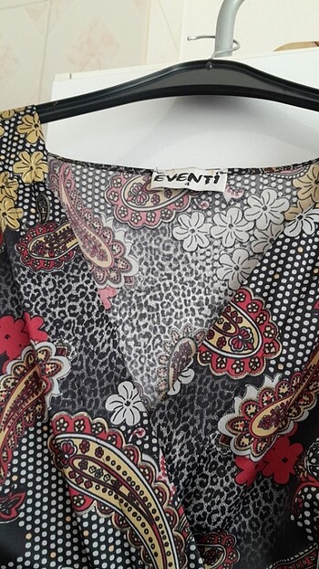 Renkli harika bir elbise  - Görsel 3