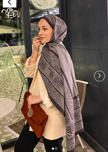 Gri Drapeli Kadın Şal - Görsel 2