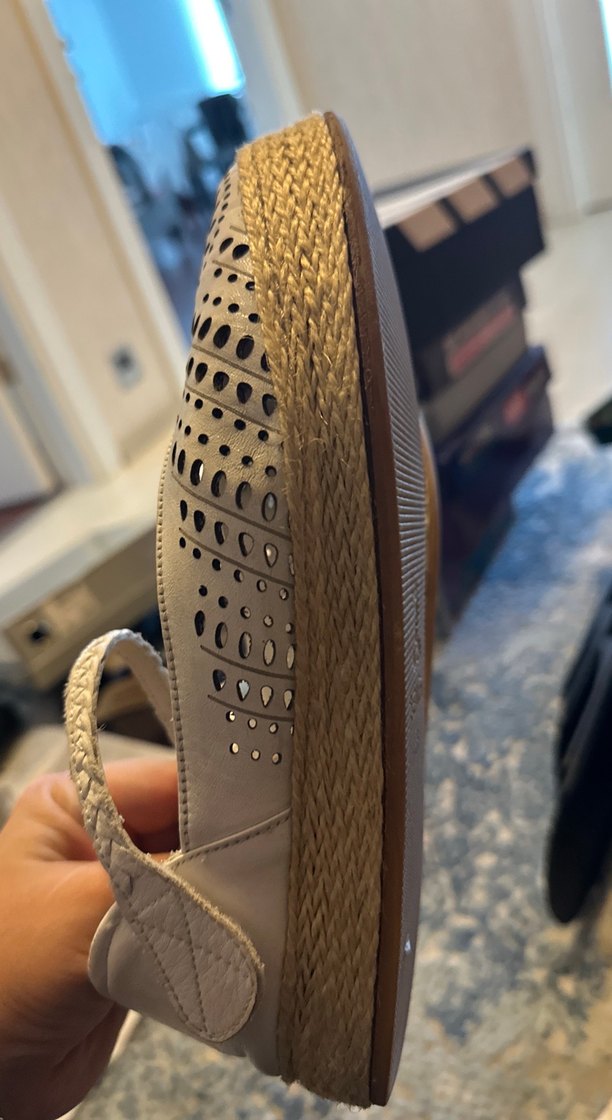 Deri espadril - Görsel 4