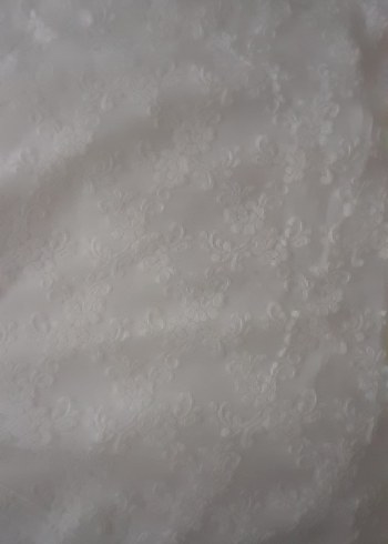 Beyaz Dantelli Yatak Örtüsü - Görsel 5