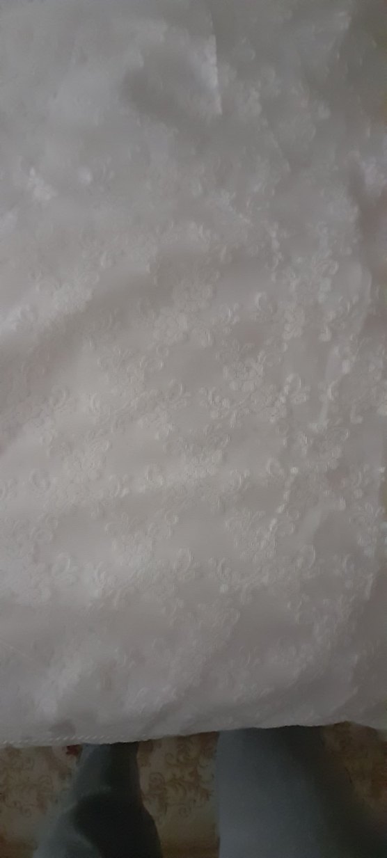 Beyaz Dantelli Yatak Örtüsü - Görsel 5