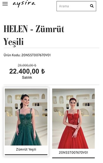 Aysira Kına-Nişan Elbisesi