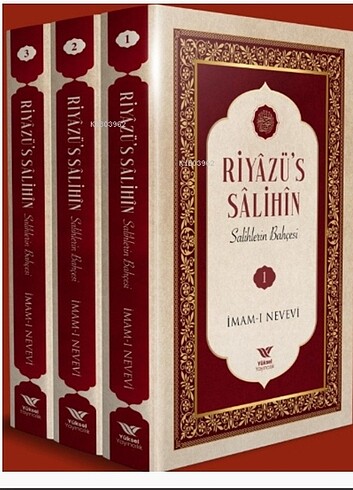 Riyazü's Sâlihîn üçlü set 