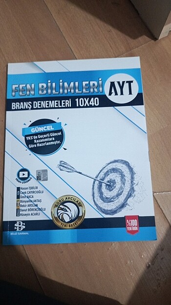  Kitap deneme bilgi sarmal ayt fen