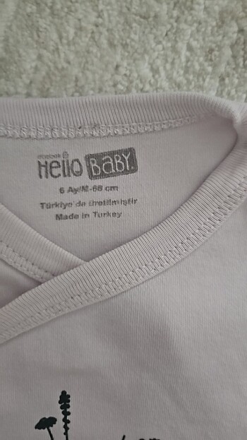 6 Ay Beden mor Renk Hellobaby takım
