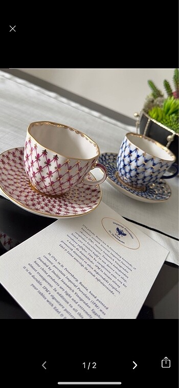 İmperial porcelain Kahve Fincanı