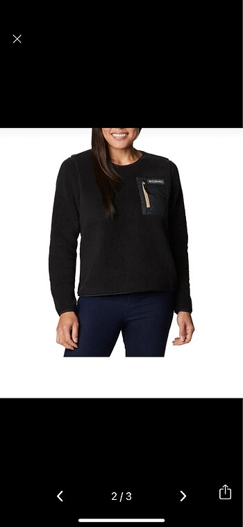 Columbia Columbia west bend crew sweatshirt polar