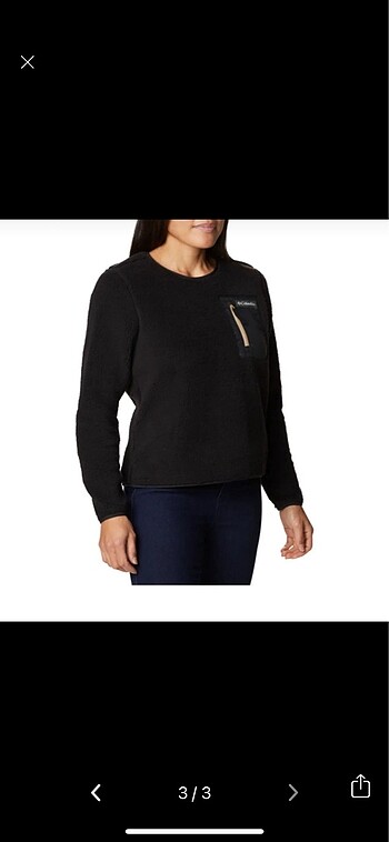 s Beden Columbia west bend crew sweatshirt polar