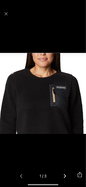 Columbia west bend crew sweatshirt polar
