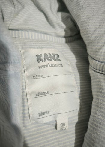 Fermuarlı Bebek Erkek Mavi Polar Tulumu - Görsel 3