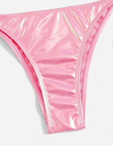 xs Beden pembe Renk Pembe parlak bikini