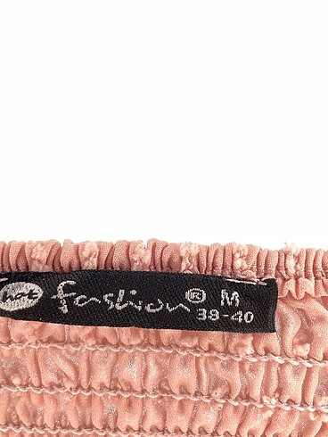 m Beden pembe Renk Vintage Love Bluz %70 İndirimli.