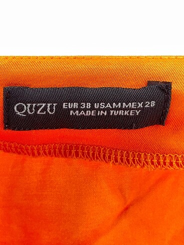 s Beden turuncu Renk Quzu Kısa Elbise %70 İndirimli.
