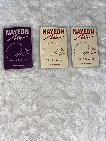Nayeon na albüm pcleri