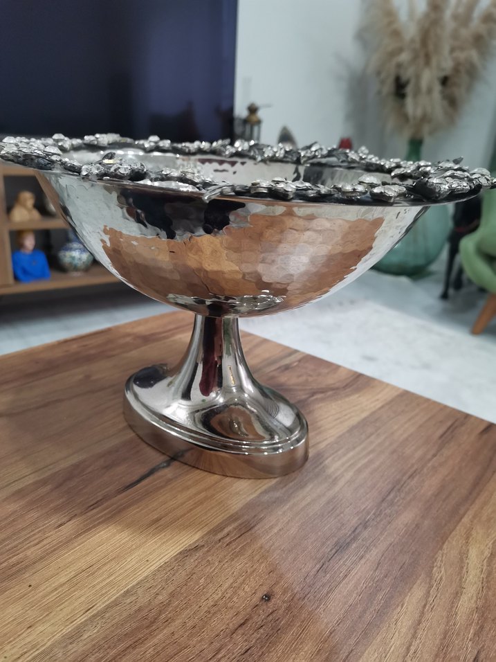 #vintage #antika Bakır gondol şekerlik - Görsel 5