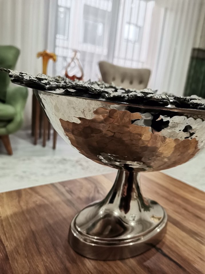 #vintage #antika Bakır gondol şekerlik - Görsel 4