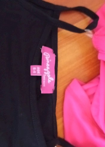 Pullu Pembe Kolsuz Kız bluz - Görsel 7