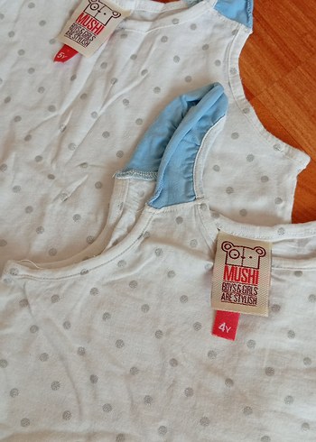 Baskılı Kız Çocuk Atlet - Görsel 2