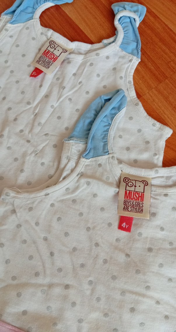 Baskılı Kız Çocuk Atlet - Görsel 2