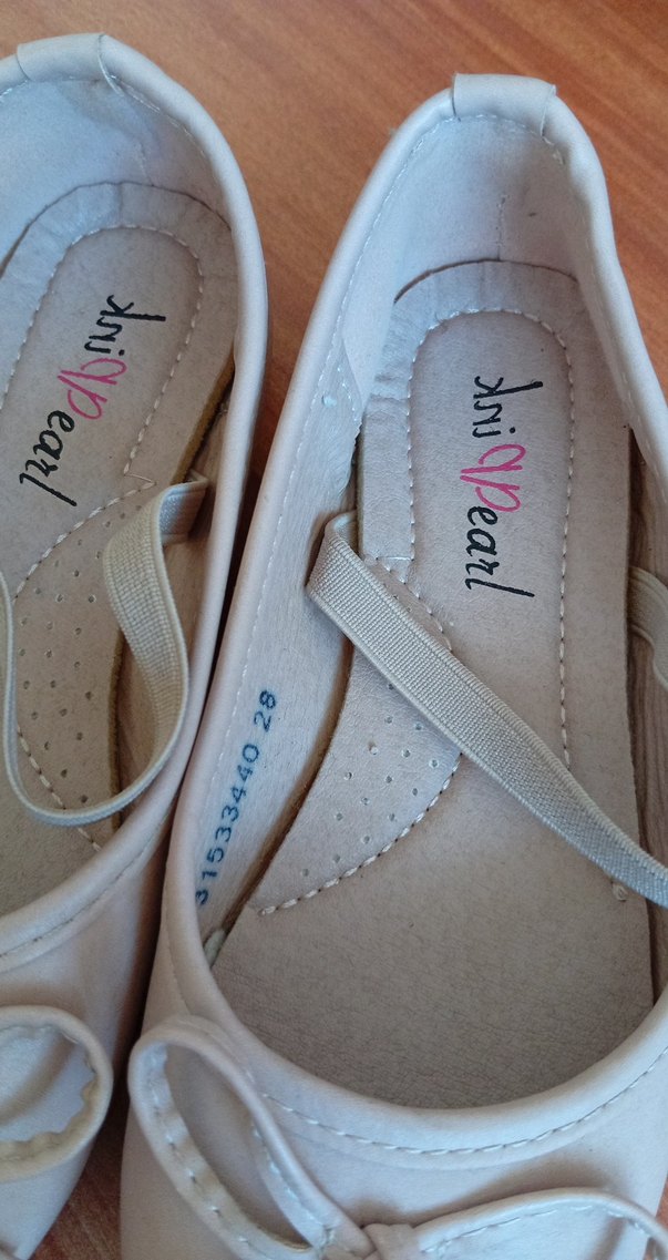 Toz Pembe  Fiyonk Detaylı Kız Çocuk Babet - Görsel 2