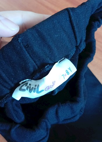 Civil Marka Siyah Çocuk Taytı - Görsel 3