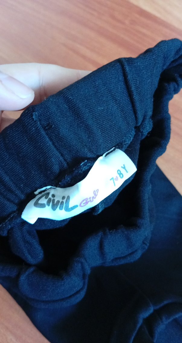 Civil Marka Siyah Çocuk Taytı - Görsel 3