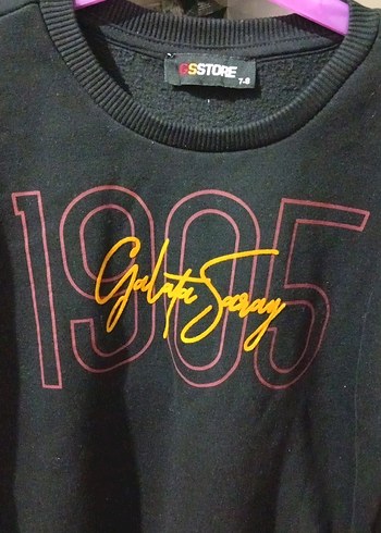 Siyah Baskılı Sweatshirt - Görsel 2